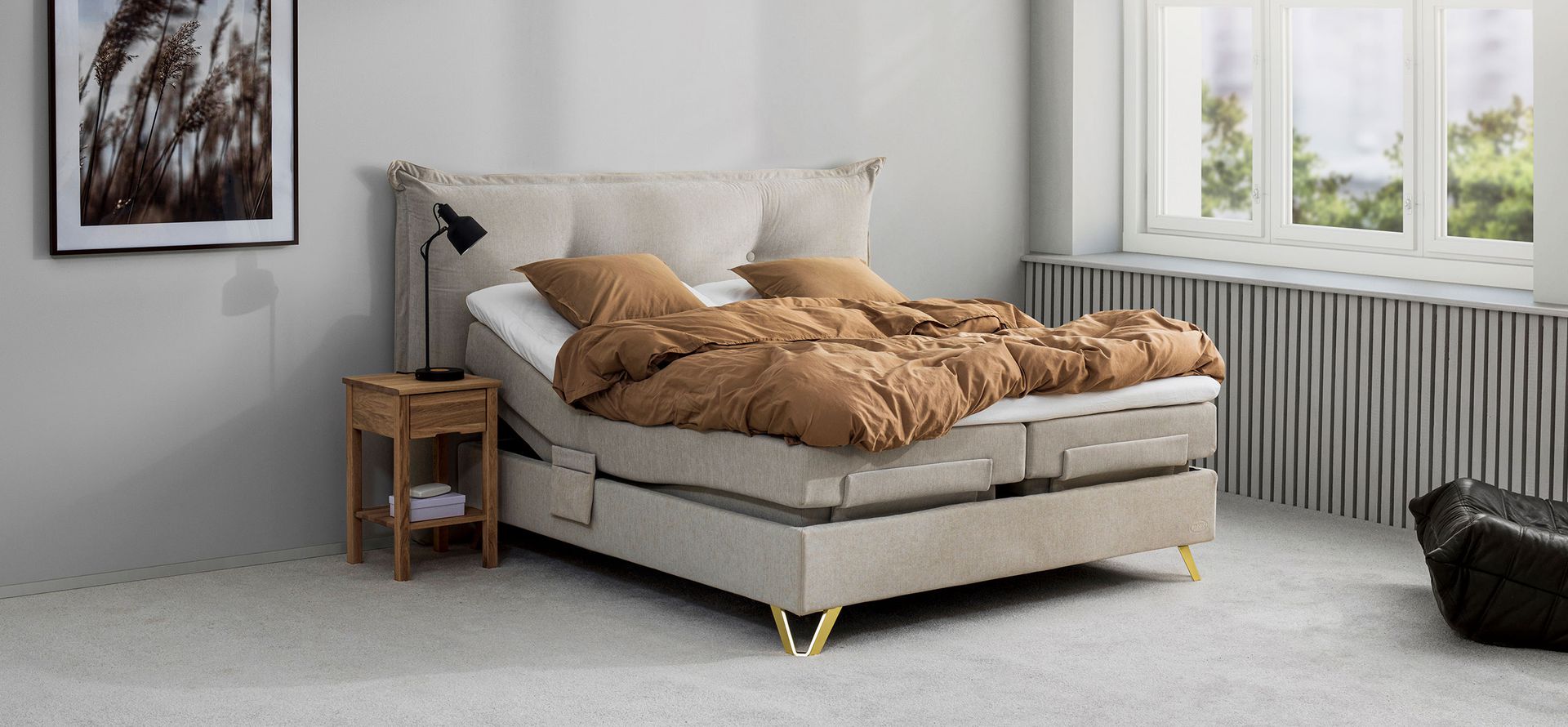 jensen boxspring ambassador omhoogstaand zijkant