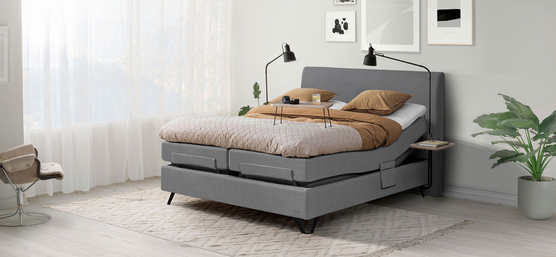 jensen diplomat active ll omhoogstaande boxspring