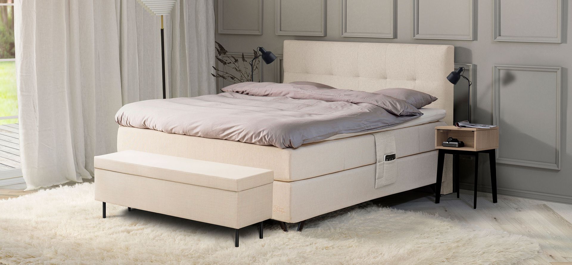 Jensen prestige boxspring continental
