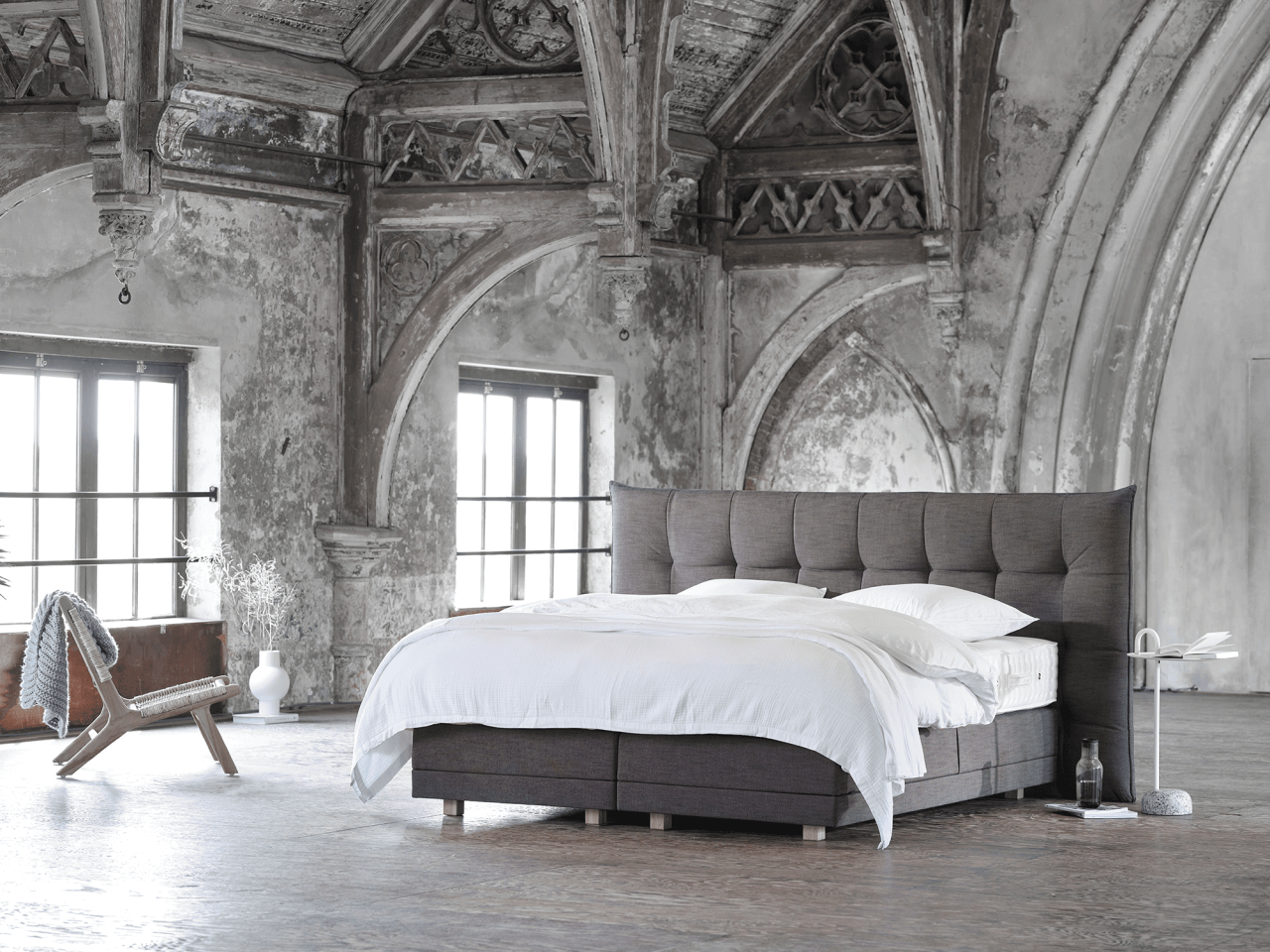 Pullman original boxspring met aspen hoofdbord