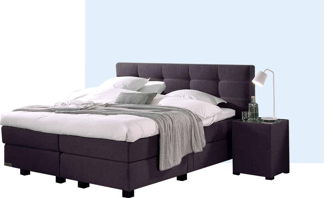 puur boxspring dublin vrijstaand opgemaakt