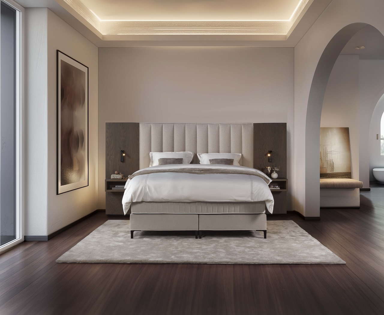 serta boxspring Tube Wood
